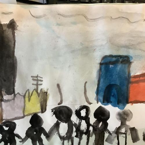 LS Lowry art work