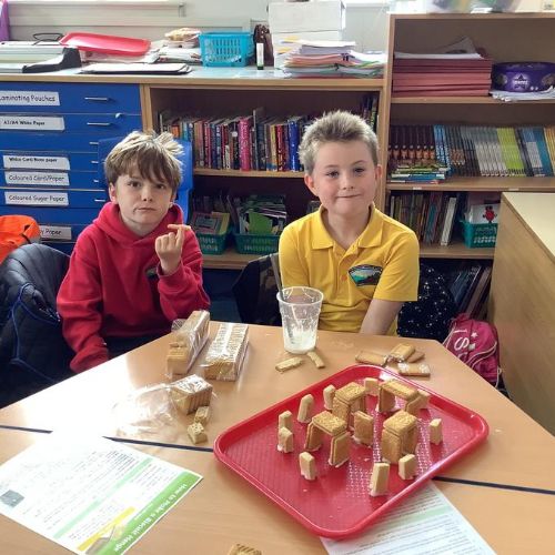 Making Stonehenge from Biscuits!